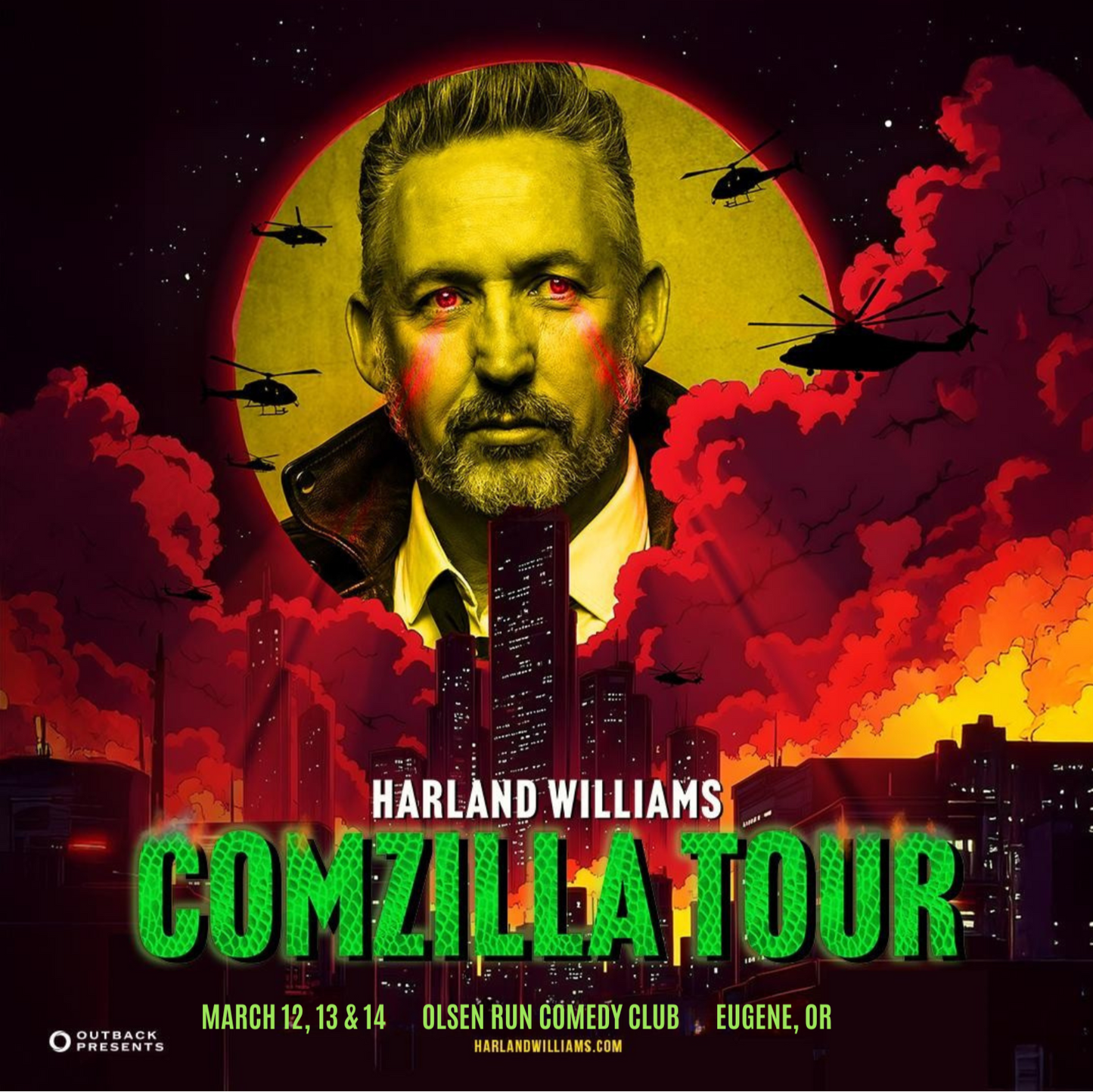 HARLAND WILLIAMS: COMZILLA COMEDY TOUR
