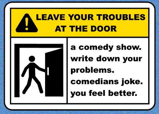 Leave Your Troubles - Improvised Comedy Show (SAT 3/16)!