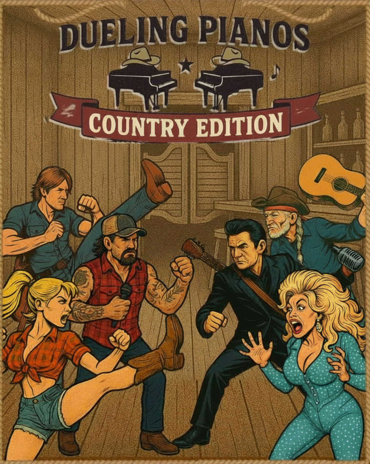 DUELING PIANOS - COUNTRY EDITION